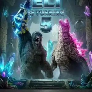 Godzilla vs Kong Birthday Invitation | Monster Mash Party Invite
