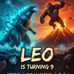 King Kong vs Godzilla Birthday Invitation | Epic Monster Battle Invite