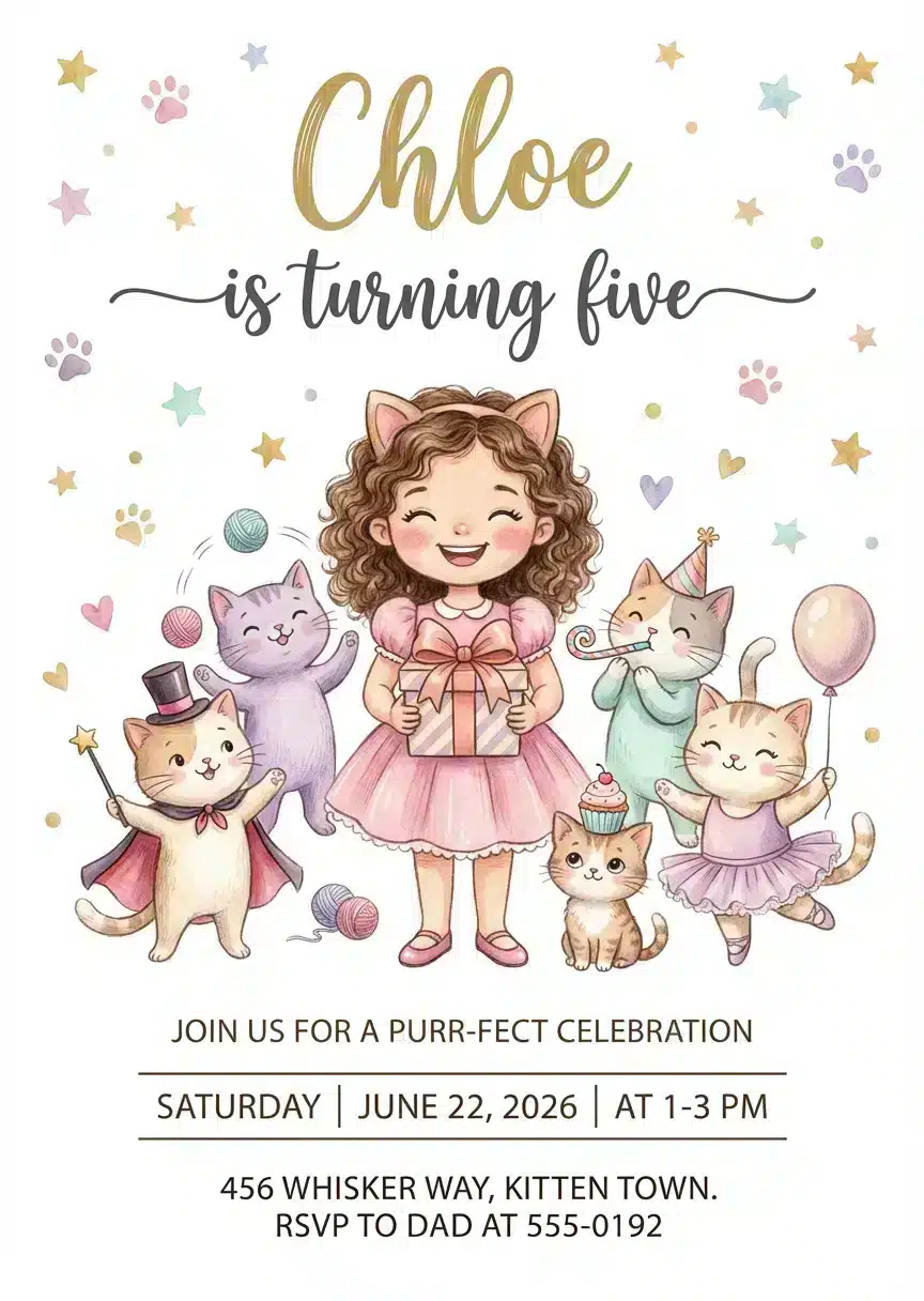 Ocean Adventure Kids Birthday Invitation - Fun Sea Theme