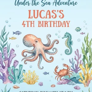 Tropical Toucan Birthday Invitation | Editable Jungle Party Invite